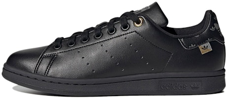 (Women) adidas Stan Smith 'Black Gold Metallic' FX5646
