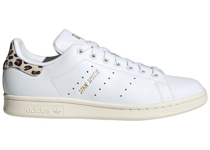 Women's selling Adidas Stan Smith White/Leopard GY9543 Size 6.5