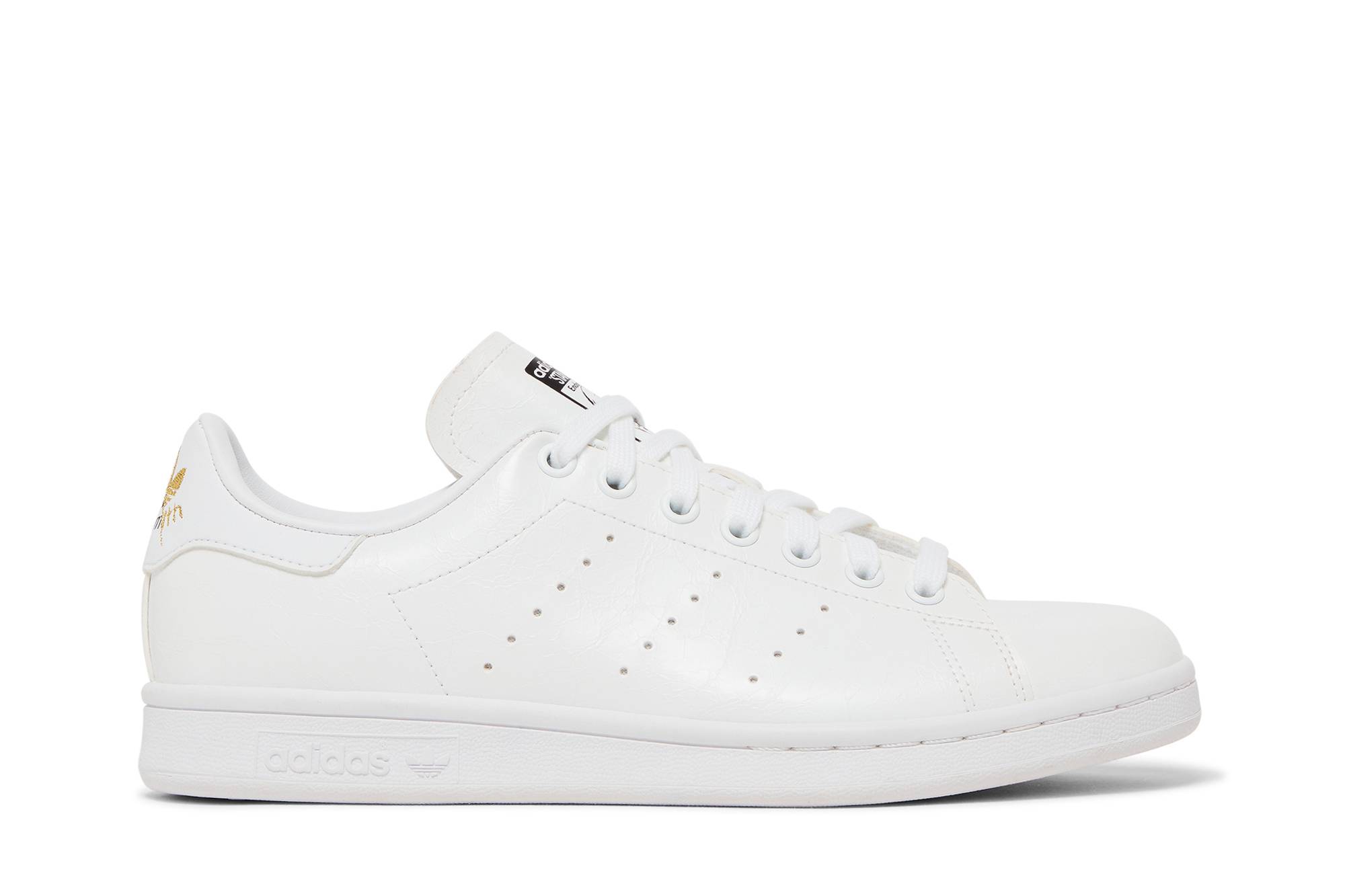 (Women) adidas Stan Smith 'Cracked Leather White Gold' GY5907