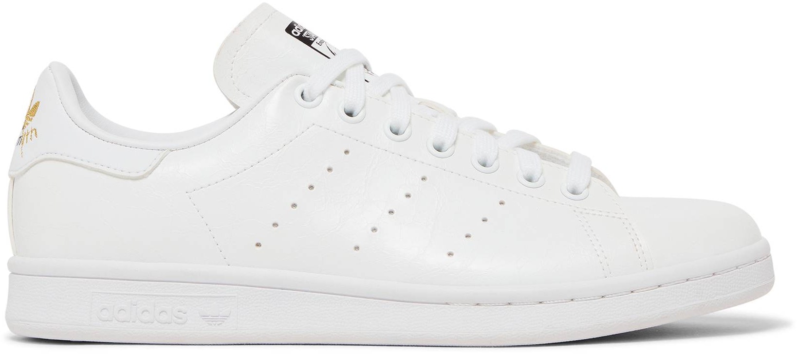 Adidas stan online smith cracked leather