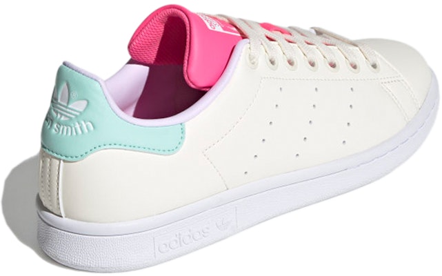 (W) adidas Stan Smith 'Krim Merah Jambu Pudina' G55669 Shop (W) adidas Stan Smith 'Krim Merah Jambu Pudina' G55669