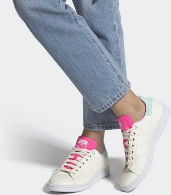 (W) adidas Stan Smith 'Krim Merah Jambu Pudina' G55669 Sizing (W) adidas Stan Smith 'Krim Merah Jambu Pudina' G55669