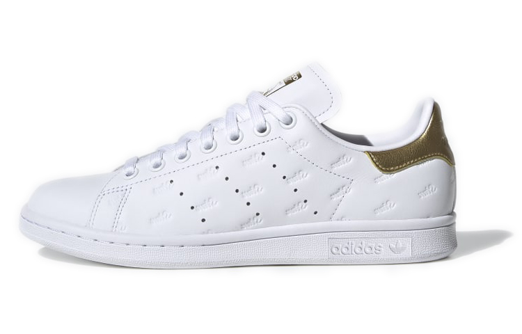 Buy (W) adidas Stan Smith 'Logos Grabados - Blanco Oro Metálico' EF6853