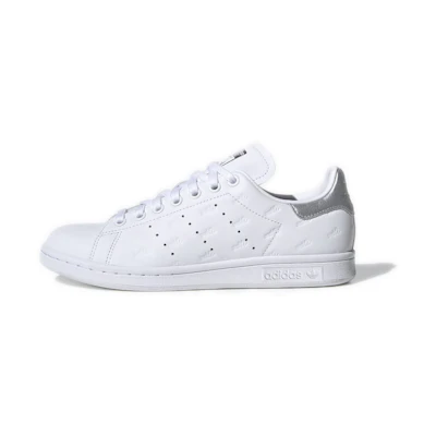 (W) adidas Stan Smith 'Debossed Logos - White Metallic Silver'
