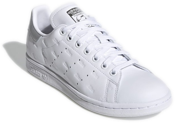 (W) adidas Stan Smith 'Logo Timbul - Putih Perak Metalik' EF6854 Order (W) adidas Stan Smith 'Logo Timbul - Putih Perak Metalik' EF6854