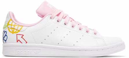 (Women) adidas Stan Smith 'Doodle - White Pink' FX5680 (Women) adidas Stan Smith 'Doodle - White Pink' FX5680