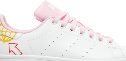 adidas originals Stan Smith 低幫 板鞋 女款 白粉黃色 Order adidas originals Stan Smith 低幫 板鞋 女款 白粉黃色