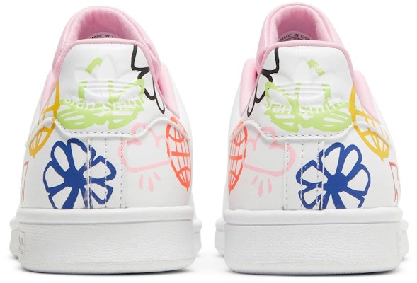 adidas originals Stan Smith 低幫 板鞋 女款 白粉黃色 Details for adidas originals Stan Smith 低幫 板鞋 女款 白粉黃色