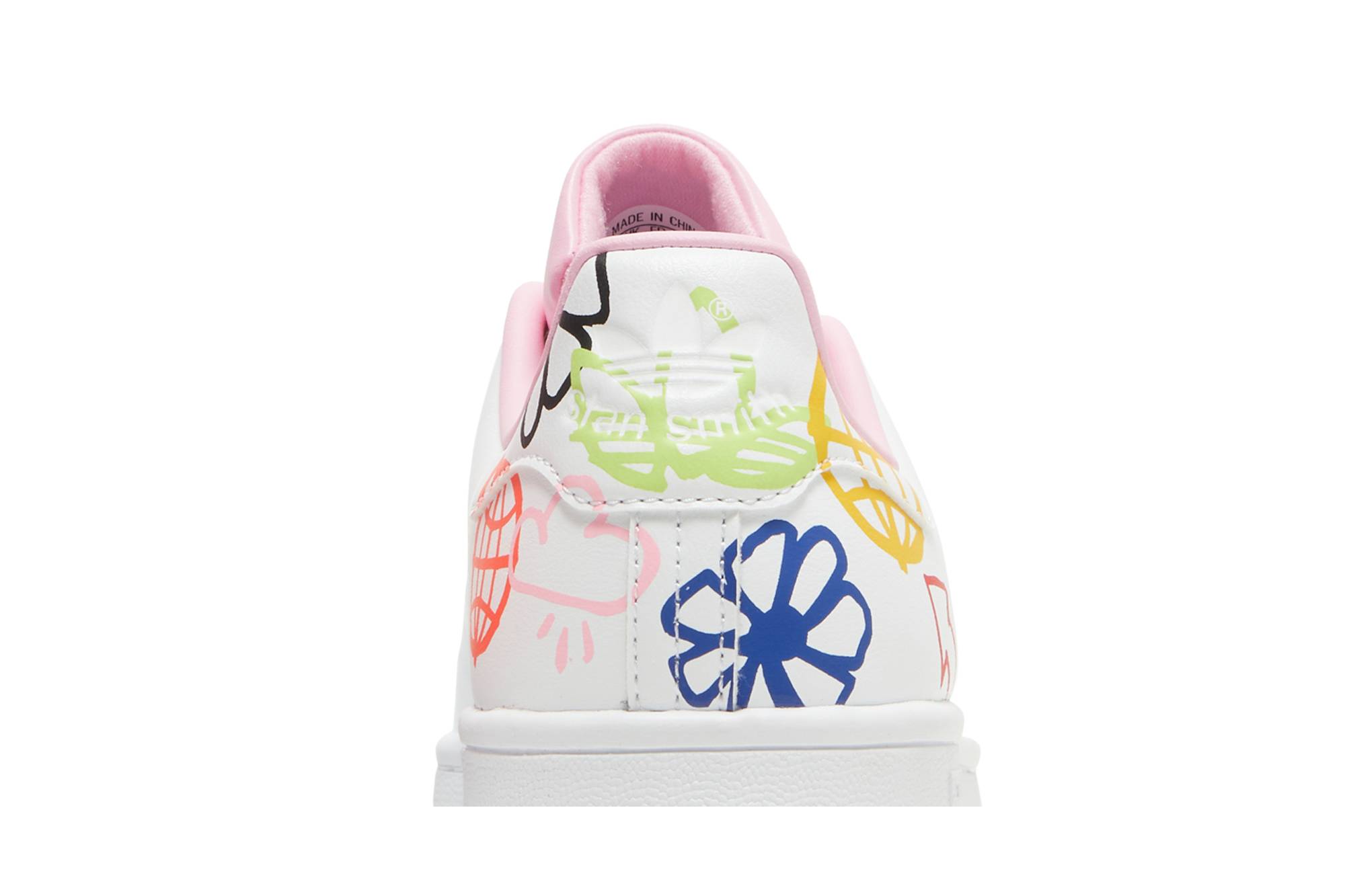 Sizing (W) adidas Stan Smith 'Doodle - Putih Pink' FX5680
