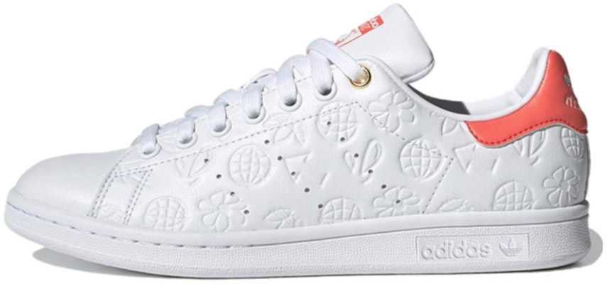 (Women) adidas Stan Smith 'Embossed Graphics - White Semi Coral' FX5677 Buy (Women) adidas Stan Smith 'Embossed Graphics - White Semi Coral' FX5677