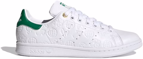 (Women) adidas Stan Smith 'Embossed Graphics - White Green' FX5674 (Women) adidas Stan Smith 'Embossed Graphics - White Green' FX5674