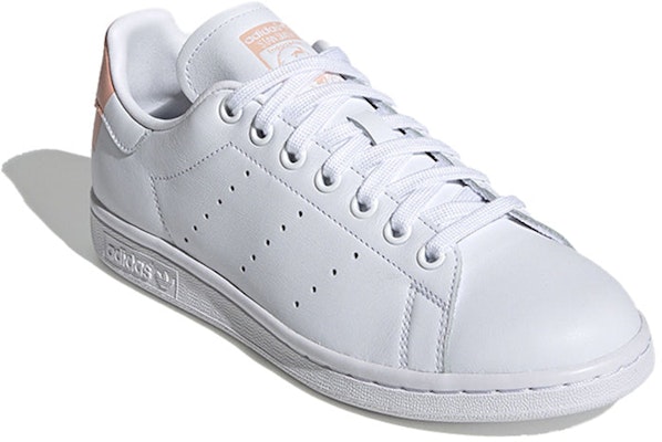 adidas originals Stan Smith 女款 粉白 Shop adidas originals Stan Smith 女款 粉白