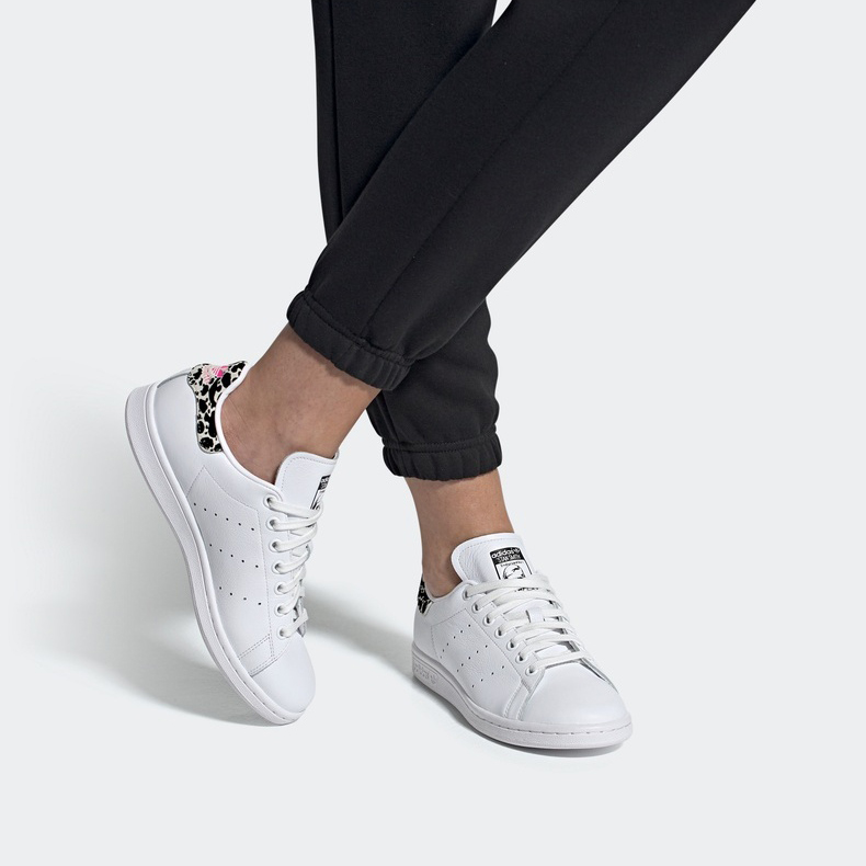 Details for (W) adidas Stan Smith 'Cetakan Haiwan Putih' EG2668
