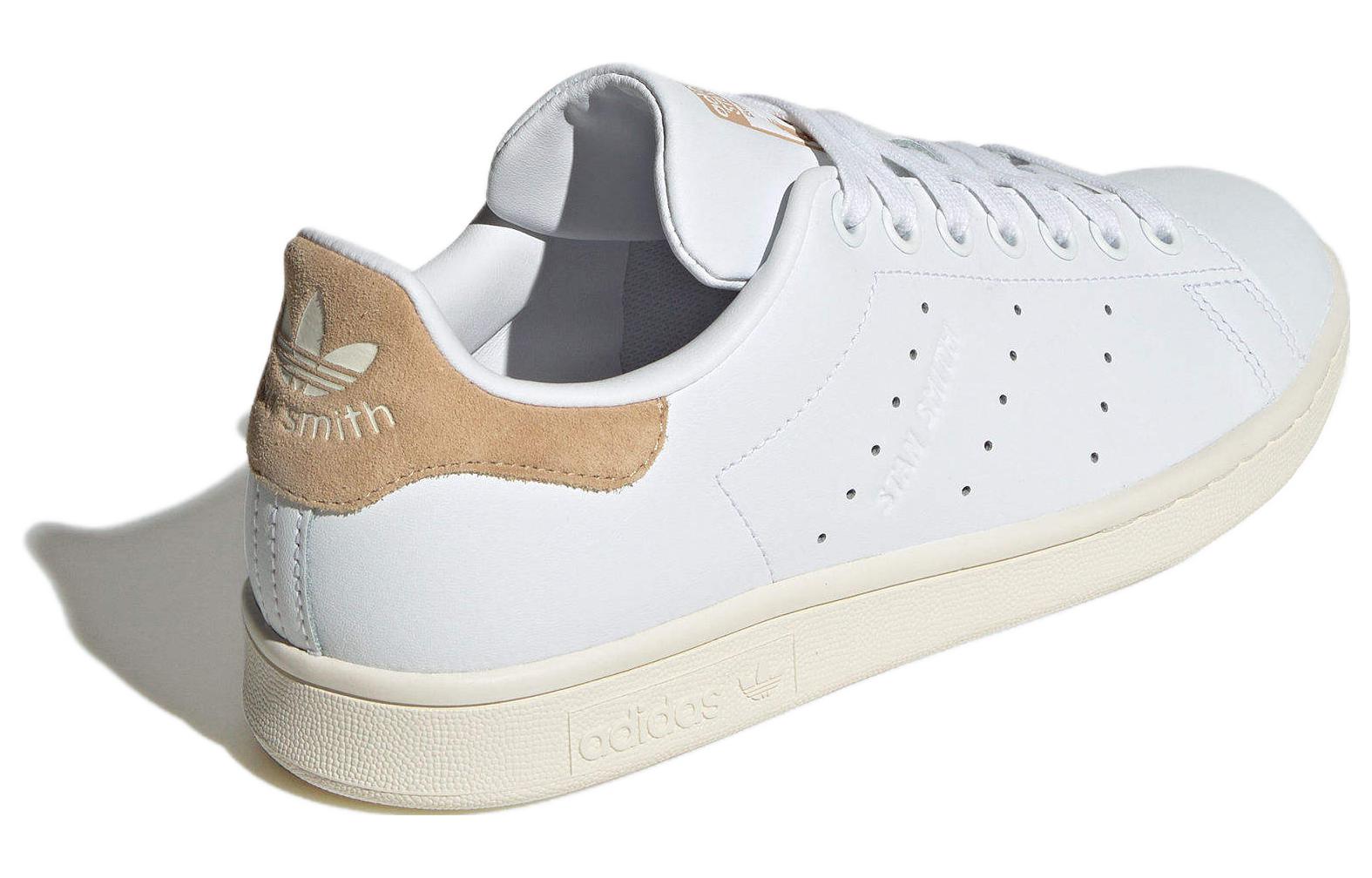 Shop (W) 阿迪达斯 史密斯白色米色运动鞋 ID4537