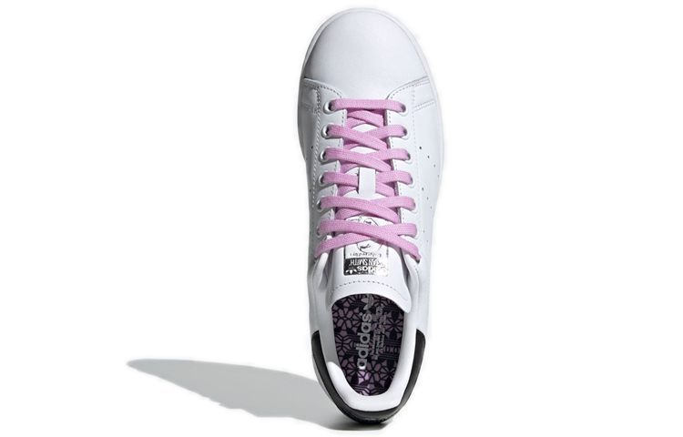 Shop (W) 阿迪达斯史密斯白色淡紫配色休闲鞋 EH2039