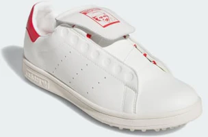 Shop (W) Zapatos de Golf sin Tacos Adidas Stan Smith BOA Blanco Core/Blanco/Scarlet Rojo JP5194