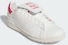 Shop (W) 아디다스 스탠 스미스 BOA 스파이크리스 골프화 화이트/스칼렛 JP5194