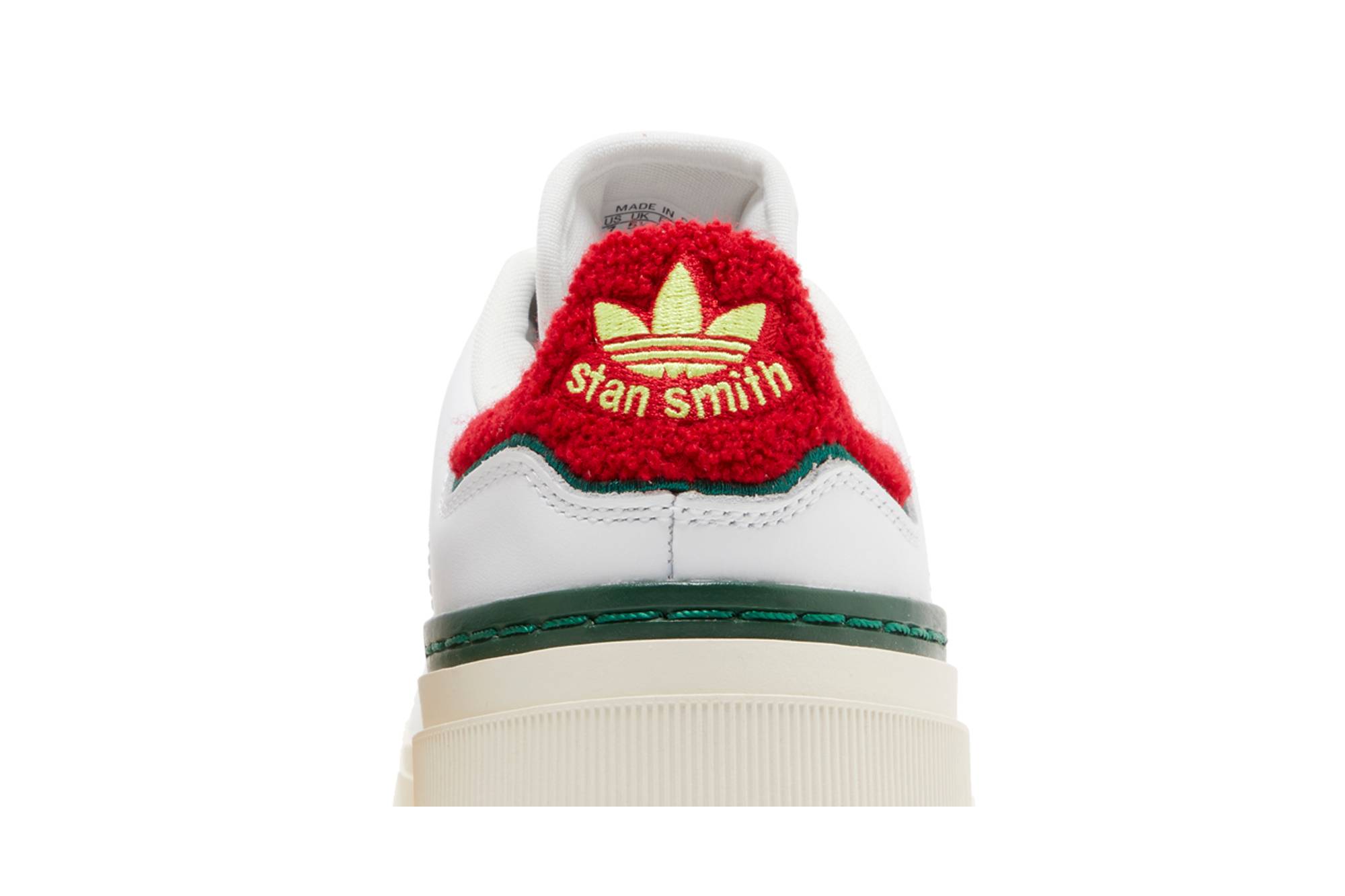 Sizing (W) adidas Stan Smith Bonega 2B 'Putih Merah Hijau' HQ9882