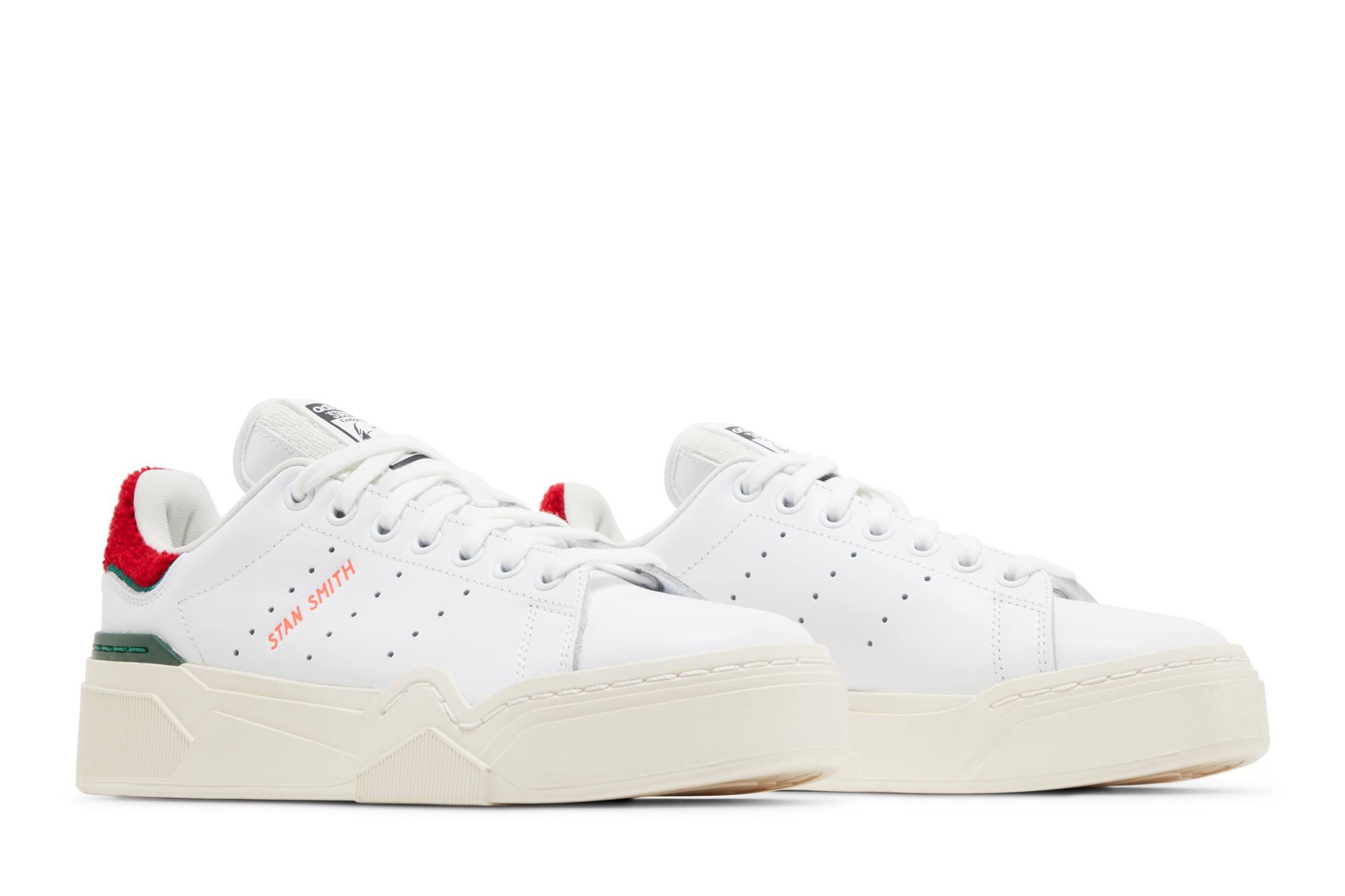 Cheap (W) adidas Stan Smith Bonega 2B 'Putih Merah Hijau' HQ9882