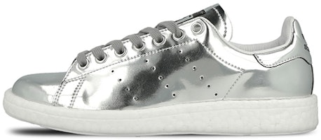 (Women) adidas Stan Smith Boost 'Metallic Silver' BB0108 (Women) adidas Stan Smith Boost 'Metallic Silver' BB0108