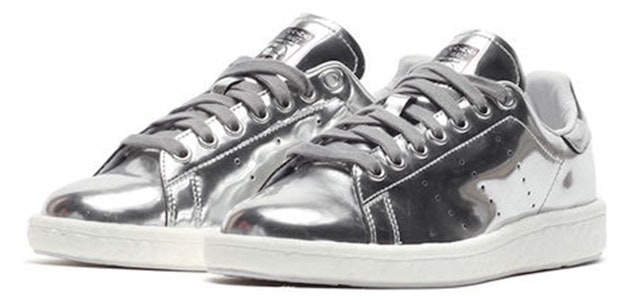 (W) スタンスミス BOOST メタリックシルバー BB0108 Lookbook (W) スタンスミス BOOST メタリックシルバー BB0108