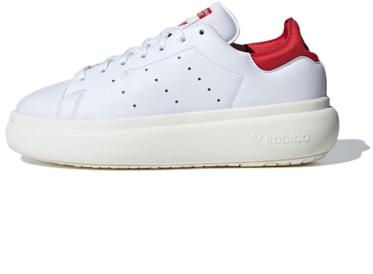 adidas originals Stan Smith Pf 舒適簡約 防滑耐磨 低筒 板鞋 女款 白紅 Buy adidas originals Stan Smith Pf 舒適簡約 防滑耐磨 低筒 板鞋 女款 白紅