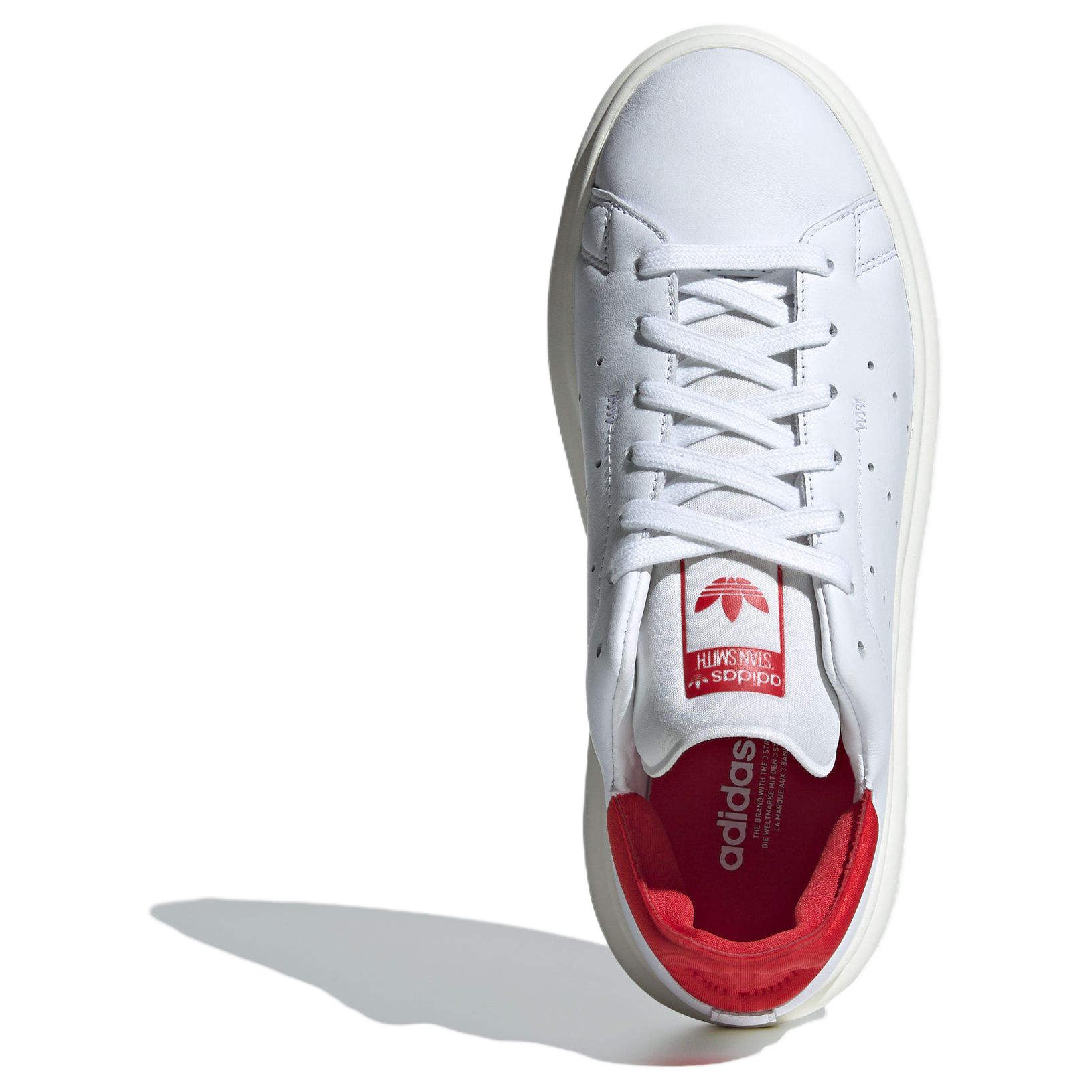 Shop (W) adidas Stan Smith PF 'Blanco Rojo' IE0452