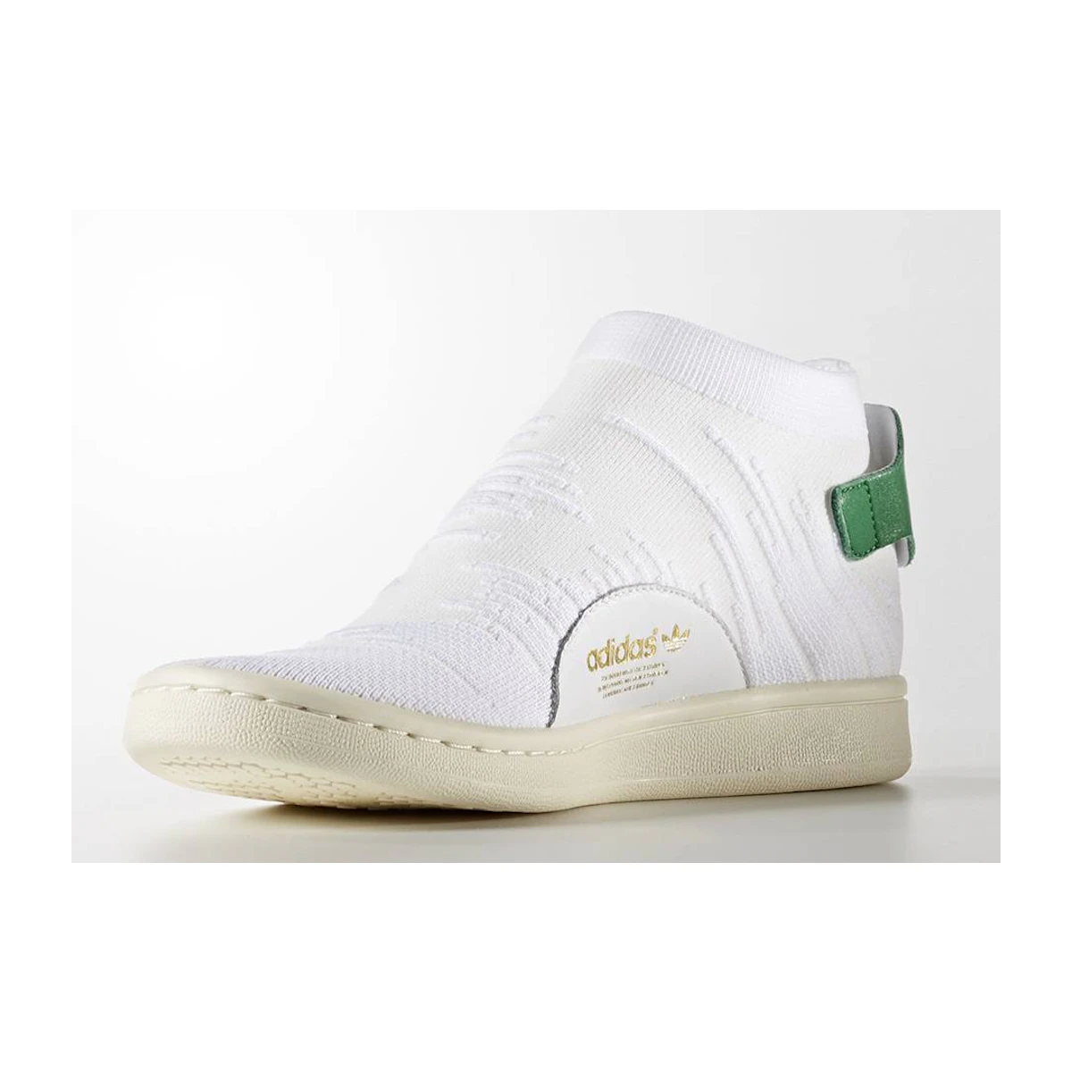 Buy Women adidas Stan Smith Sock Primeknit White Green BY9252 Novelship