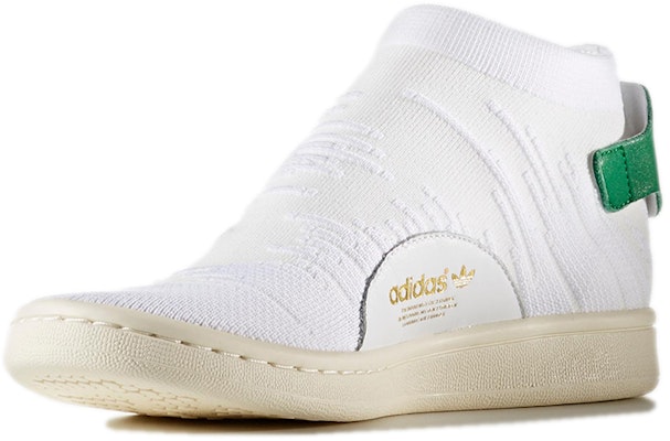(W) adidas Stan Smith Sock Primeknit 'Putih Hijau' BY9252 Lookbook (W) adidas Stan Smith Sock Primeknit 'Putih Hijau' BY9252