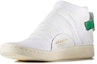 Lookbook (W) adidas Stan Smith Sock Primeknit 'Putih Hijau' BY9252