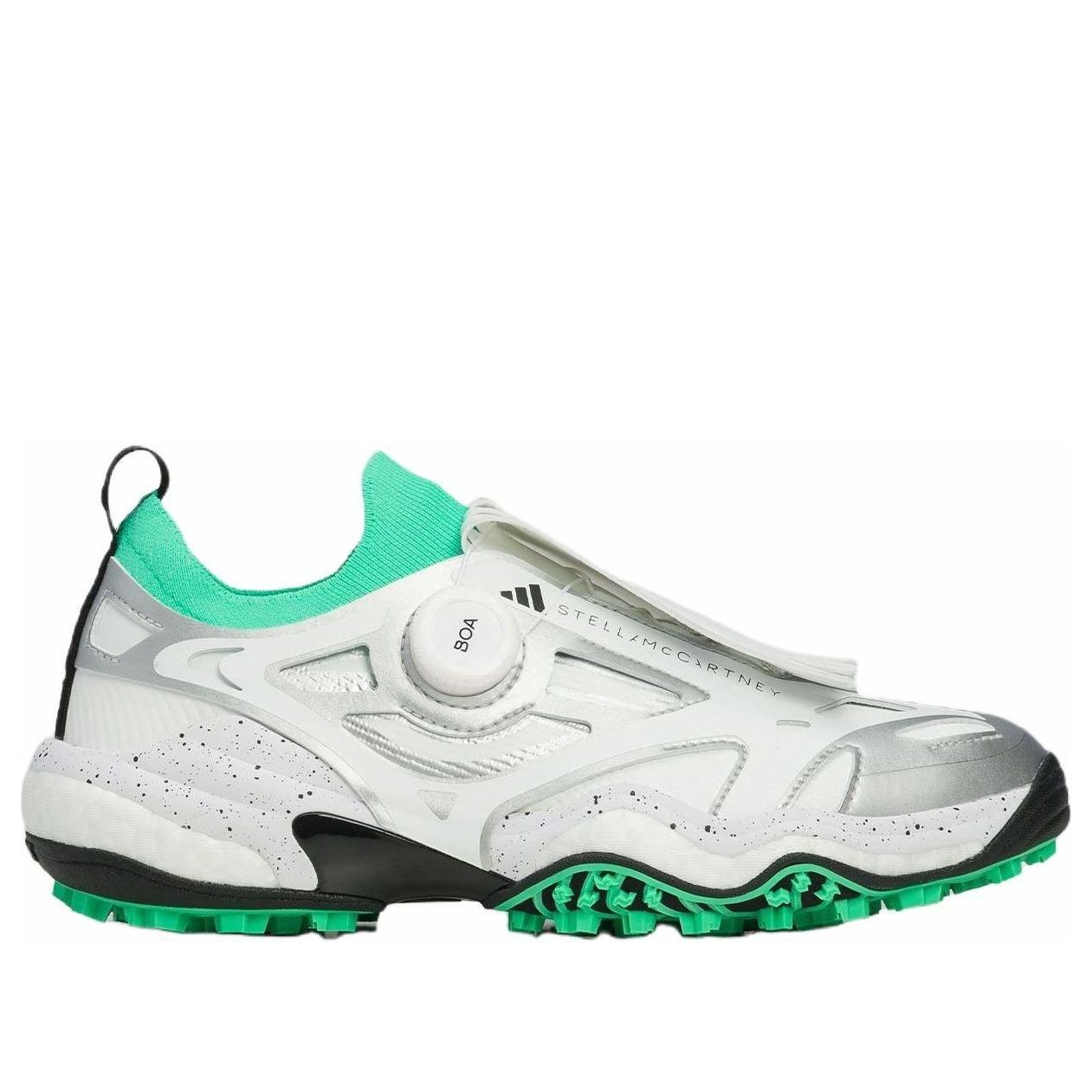 Order (W) Adidas Stella CodeChaos BOA 高爾夫鞋 核心白/亮綠/銀色金屬 JH8937