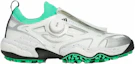Lookbook (W) Adidas Stella CodeChaos BOA Kasut Golf Putih Hijau Terang Perak Metalik JH8937