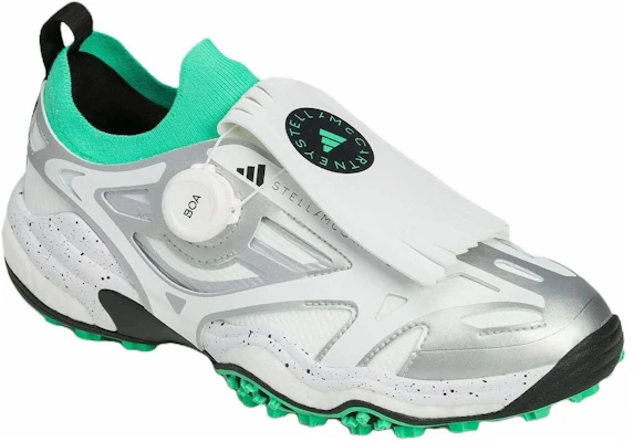 (W) Adidas Stella CodeChaos BOA Kasut Golf Putih Hijau Terang Perak Metalik JH8937 Shop (W) Adidas Stella CodeChaos BOA Kasut Golf Putih Hijau Terang Perak Metalik JH8937