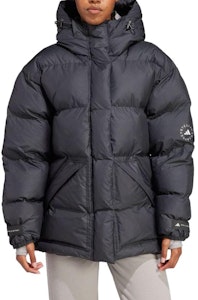 (W) adidas Stella McCartney 黑色羽絨外套冬季大衣. IN2820 Lookbook (W) adidas Stella McCartney 黑色羽絨外套冬季大衣. IN2820