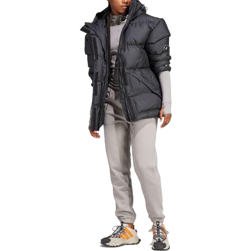 Details for (W) Chaqueta de invierno negra adidas Stella McCartney acolchada. IN2820
