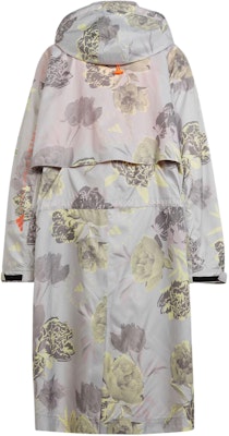 (W) 阿迪达斯Stella McCartney长款运动风衣花卉印花-浅粉色 IN3635 Lookbook (W) 阿迪达斯Stella McCartney长款运动风衣花卉印花-浅粉色 IN3635