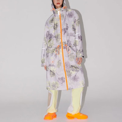 (W) 阿迪达斯Stella McCartney长款运动风衣花卉印花-浅粉色 IN3635 Shop (W) 阿迪达斯Stella McCartney长款运动风衣花卉印花-浅粉色 IN3635