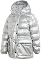 (W) Chaqueta de Invierno Plateada Metálica adidas Stella McCartney. FU3608 Order (W) Chaqueta de Invierno Plateada Metálica adidas Stella McCartney. FU3608