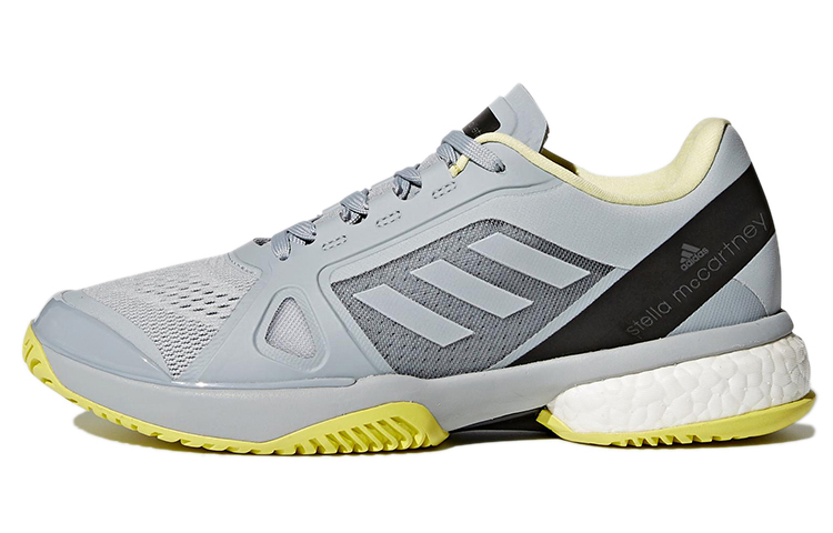 (Women) adidas Stella McCartney x adidas Barricade Boost 'Grey Black' CM7803