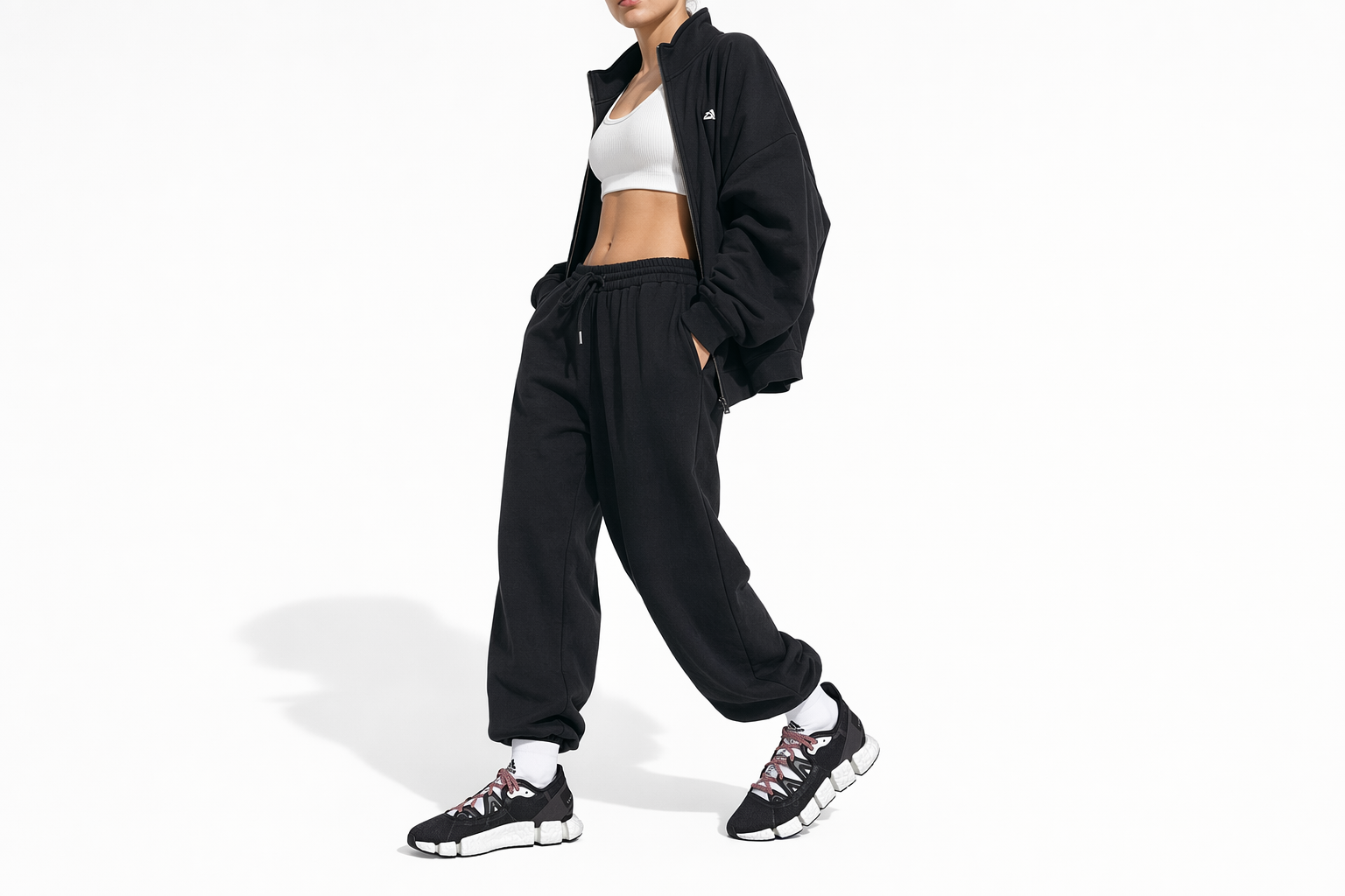 Order Stella McCartney x adidas Climacool Vento 防滑耐磨 低筒 跑步鞋 女款 黑灰