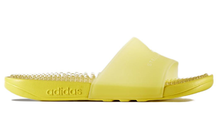 (W) adidas Stella McCartney Adissage Slides 'Yellow' 圖 2