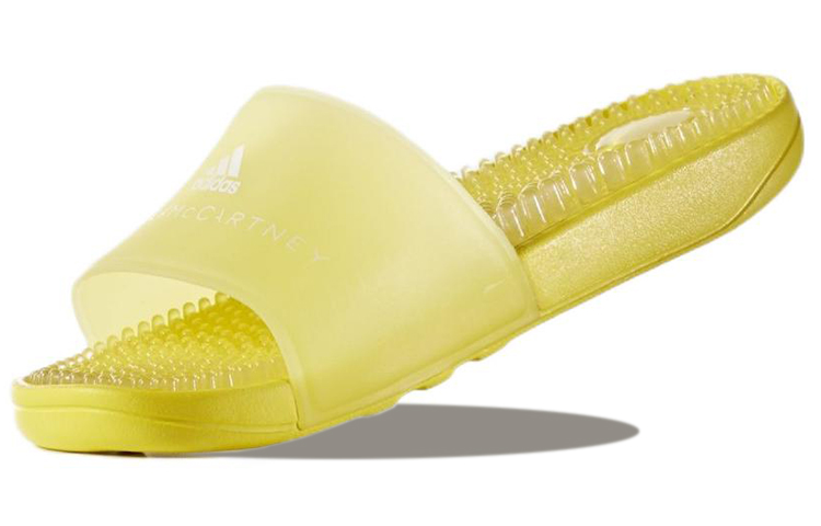 (W) adidas Stella McCartney Adissage Slides 'Yellow' 圖 3