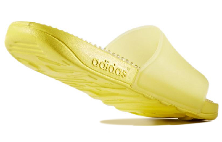 (W) adidas Stella McCartney Adissage Slides 'Yellow' 圖 4