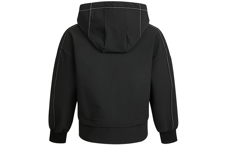 Lookbook (Women) adidas STR JKT DIY Black Outdoor Multi-Pocket Casual Hooded Jacket GP0628