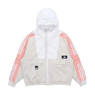 (Women) adidas STR JKT Warm Retro Training Hoodie Jacket Light Grey GP0635
