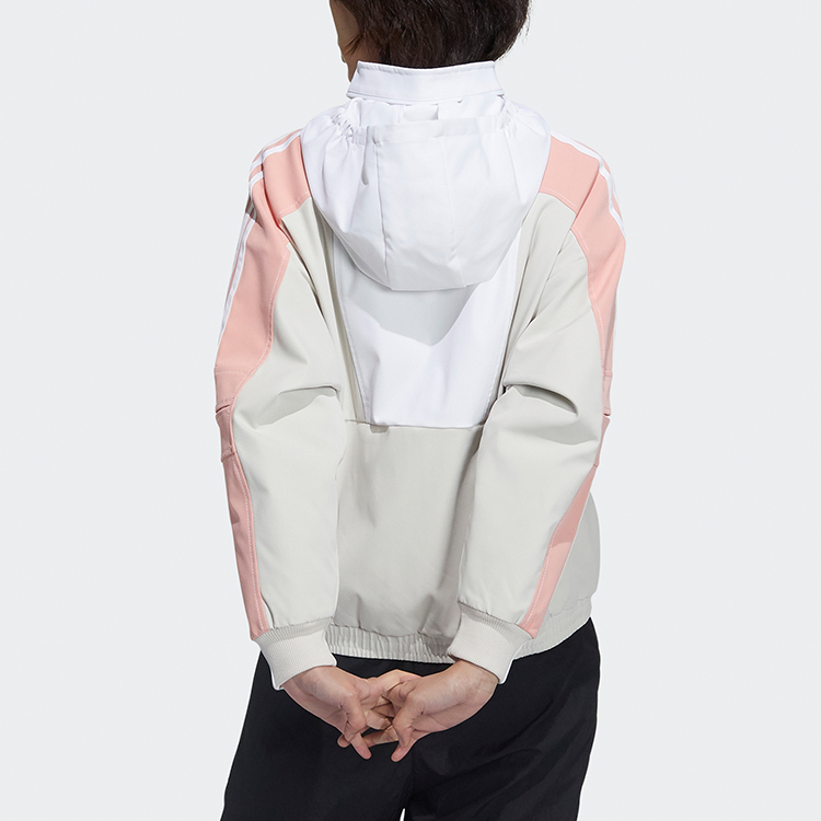 (Women) adidas STR JKT Warm Retro Training Hoodie Jacket Light Grey GP0635 圖 5