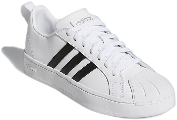 (W) adidas Streetcheck Cloudfoam Court Low 'Blanco Negro' GW5493 Lookbook (W) adidas Streetcheck Cloudfoam Court Low 'Blanco Negro' GW5493