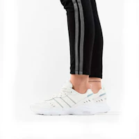 Sizing adidas neo Strutter 耐磨 低筒 運動休閒鞋 女款 奶油黃藍