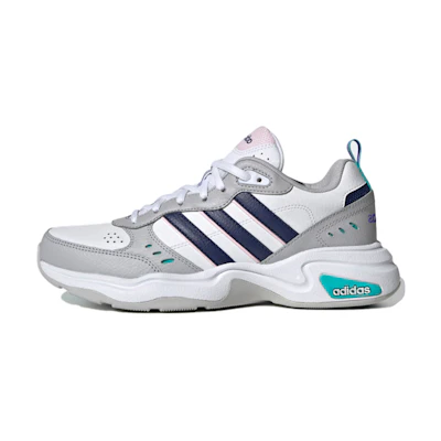 (W) adidas Strutter 'White Dark Blue'