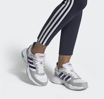 (W) adidas Strutter 'Blanco Azul Oscuro' EG2689 Sizing (W) adidas Strutter 'Blanco Azul Oscuro' EG2689